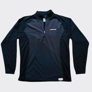 FirstGear Men’s Medium Black Thermo Gear Mid-Zip Pullover